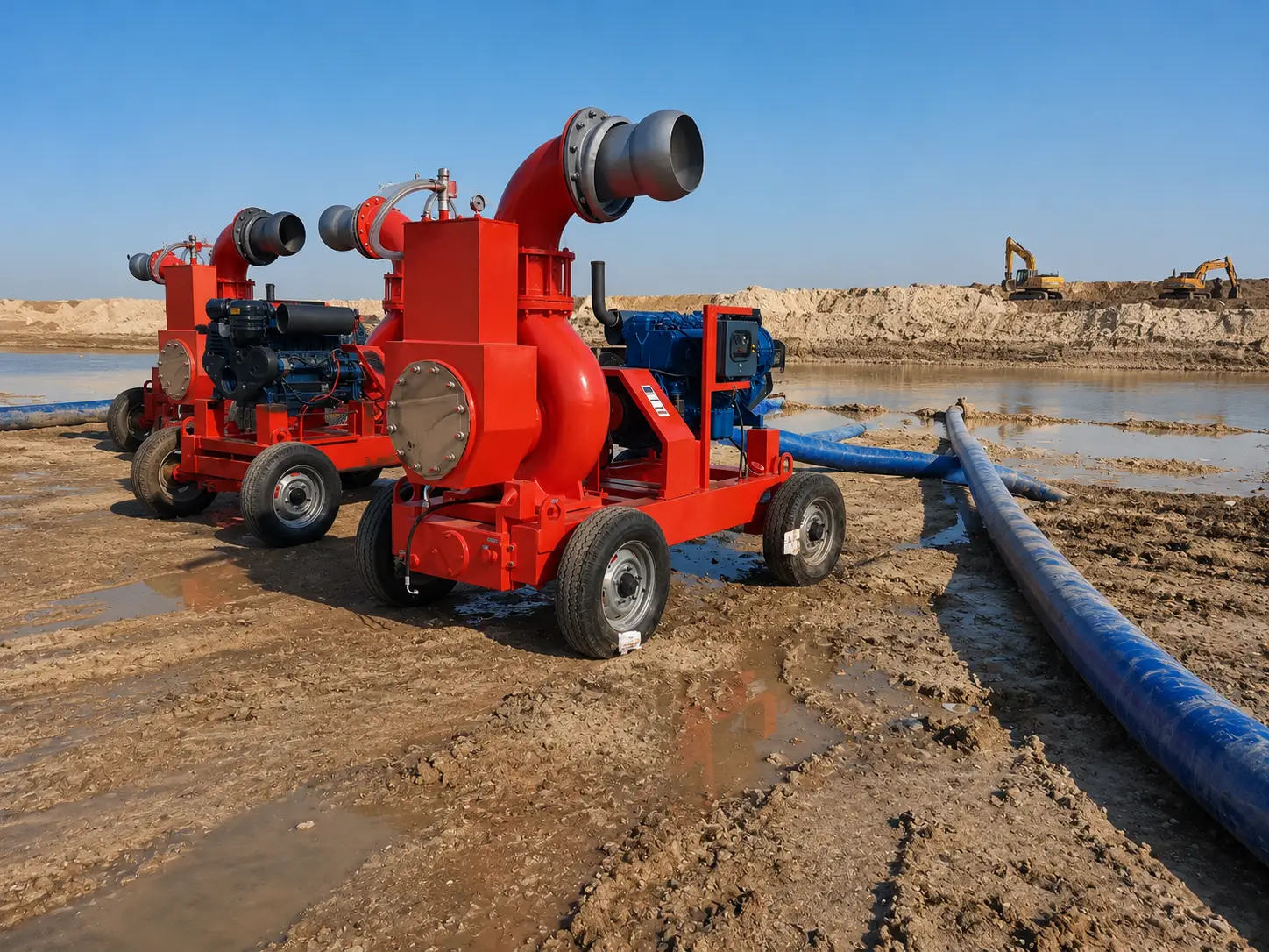Mining pump Umm Salal