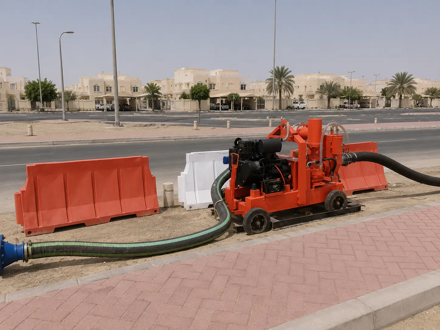 Basement excavation dewatering Qatar