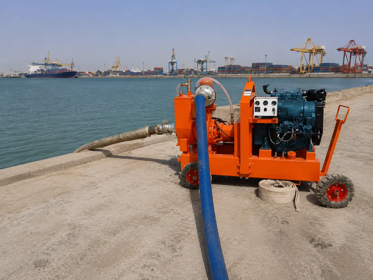 Marine & Offshore Dewatering Solutions in Qatar
